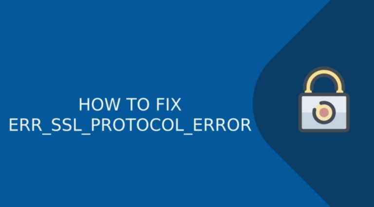 ERR_SSL_PROTOCOL_ERROR